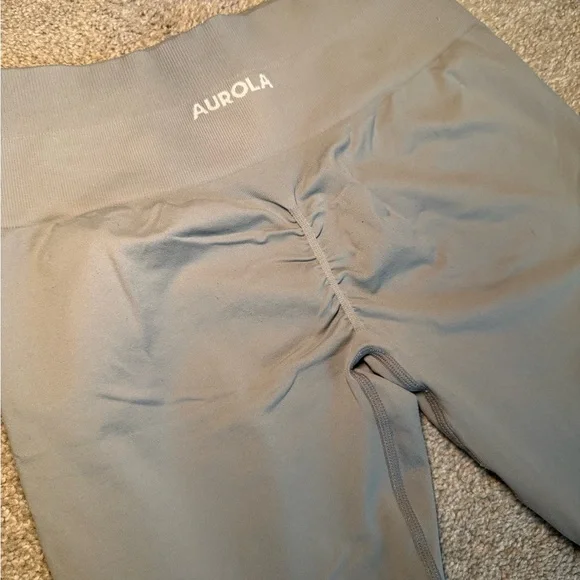 Aurola no front seam scrunch Gray Leggings - Picture 2 of 3
